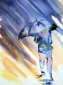 Joelle Guillaume, aquarelle, water-colour painting, Aquarell , Aкварель, 水彩画の画廊 